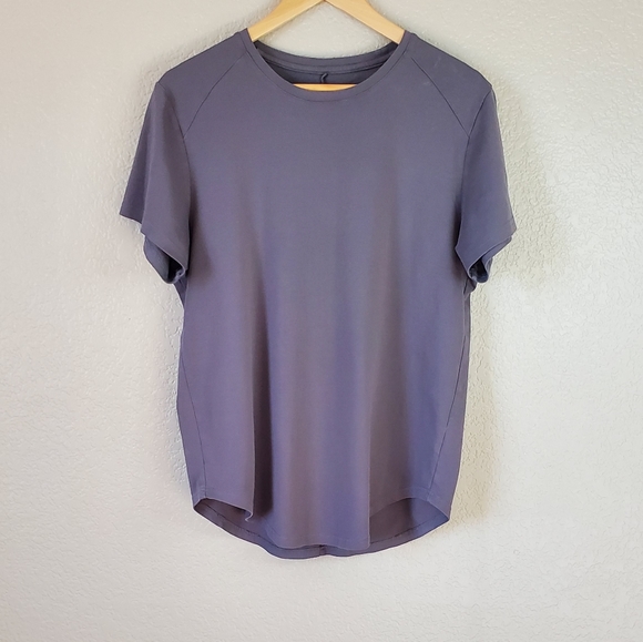 Alphalete Other - Alphathlete grey short sleeve athletic top L